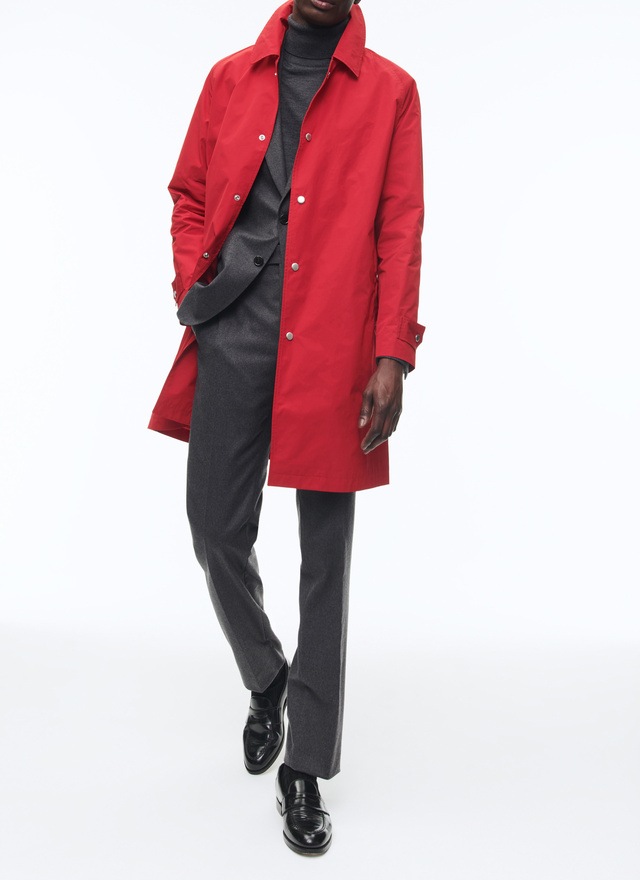 Men's red raincoat Fursac - M3CIME-CM31-C003