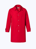 Cotton coat with shirt collar - M3CIME-CM31-C003