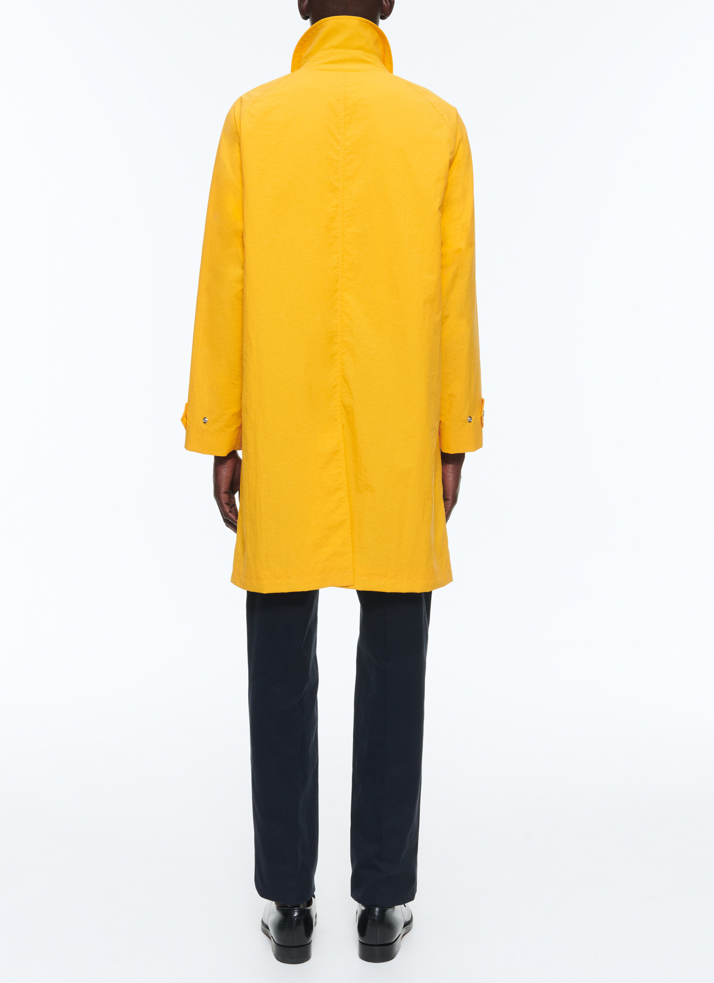 Men's polyamide technical canvas raincoat Fursac - M3CIME-DM12-E005