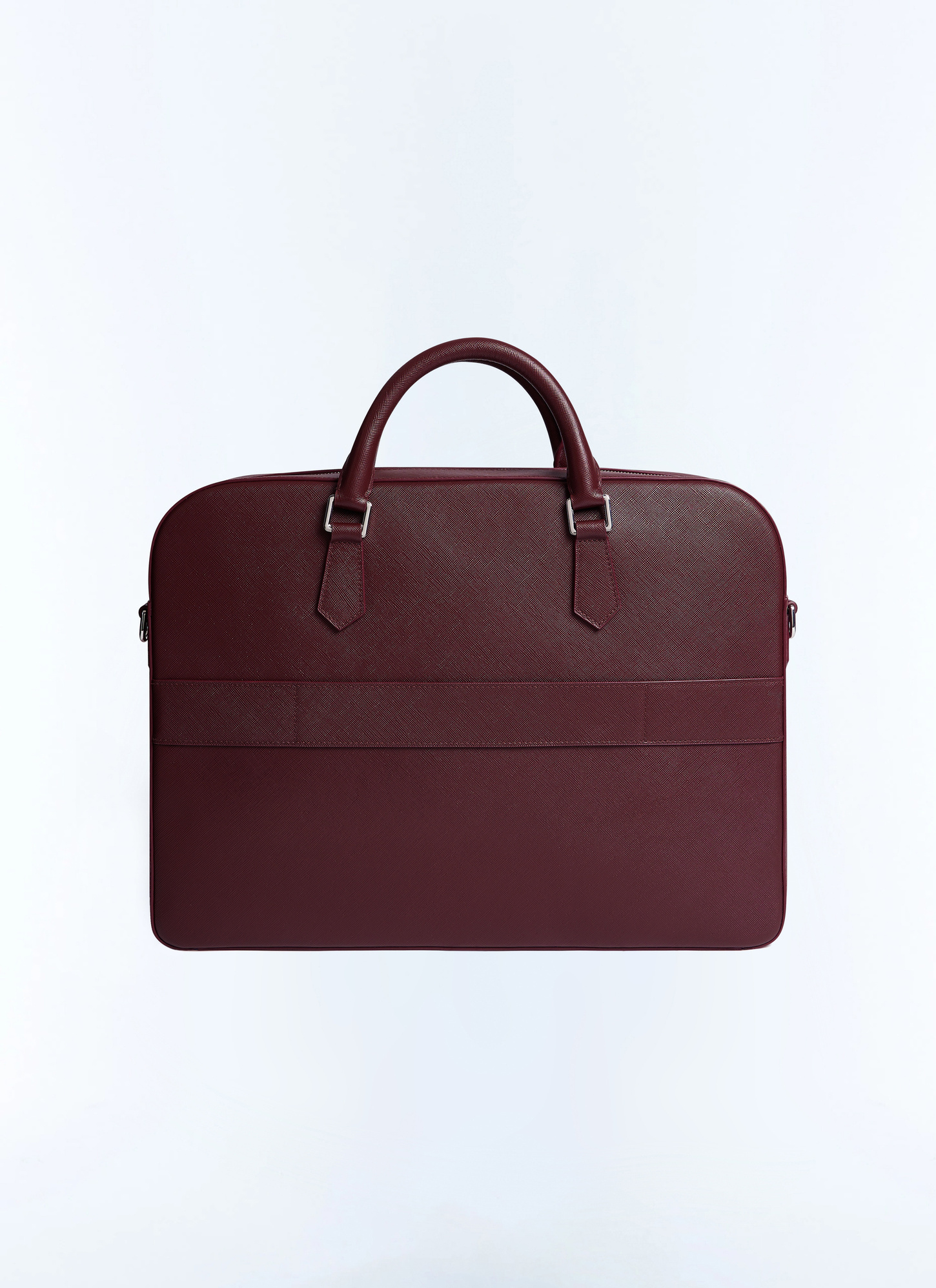 Sac bordeaux homme cuir saffiano Fursac - B3FIEF-FB03-C014