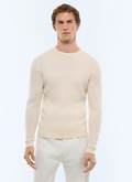Thin ribbed wool sweater - A2GCOT-GA11-A002