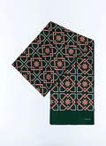 Printed wool scarf - D2ELFA-GR38-H011