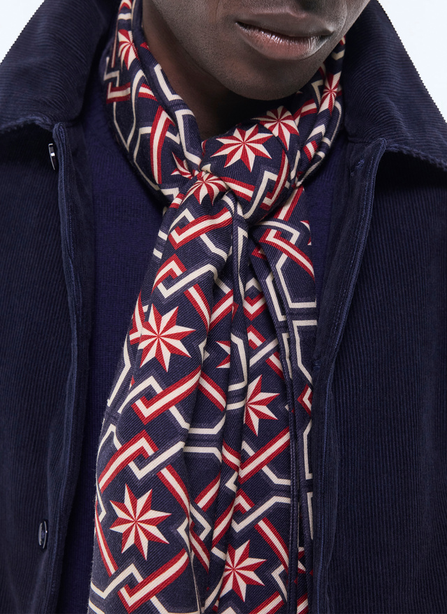 Men's scarf Fursac - D2ELFA-GR38-D030