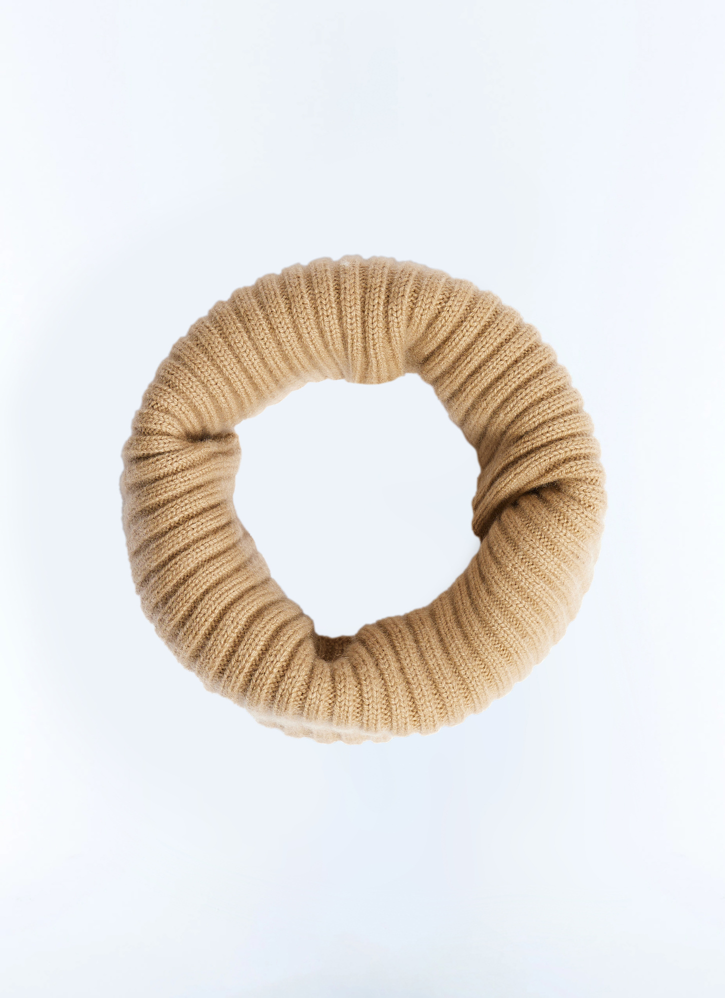 Men's scarf beige wool and cashmere Fursac - D2GECK-GA19-A011