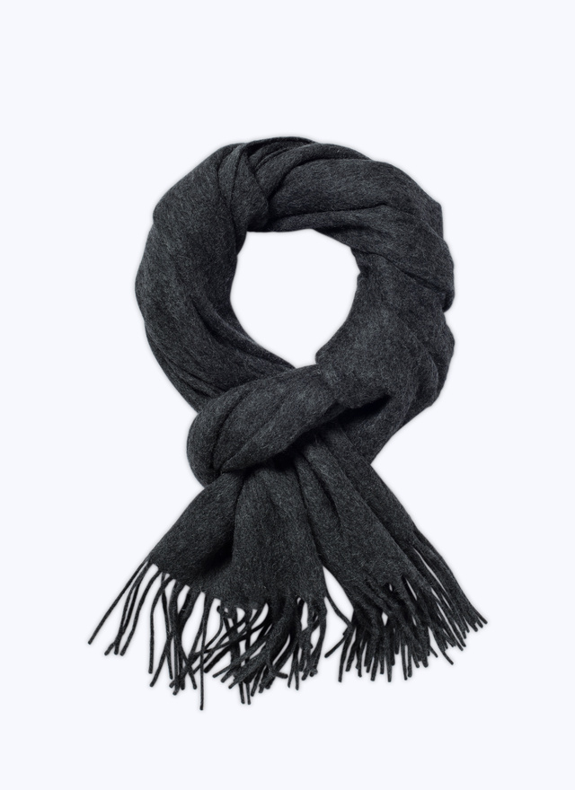 Men's grey scarf Fursac - 22HD2AARI-AR24/24
