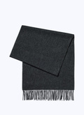 Grey wool and cashmere scarf - 22HD2AARI-AR24/24