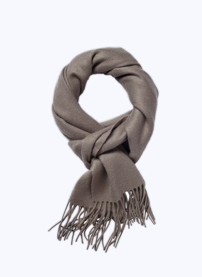 Men's scarf hazelnut wool and cashmere Fursac - 22HD2AARI-AR24/12