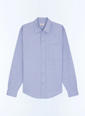 Cotton and cashmere flannel shirt - H3LCIL-LH52-D004