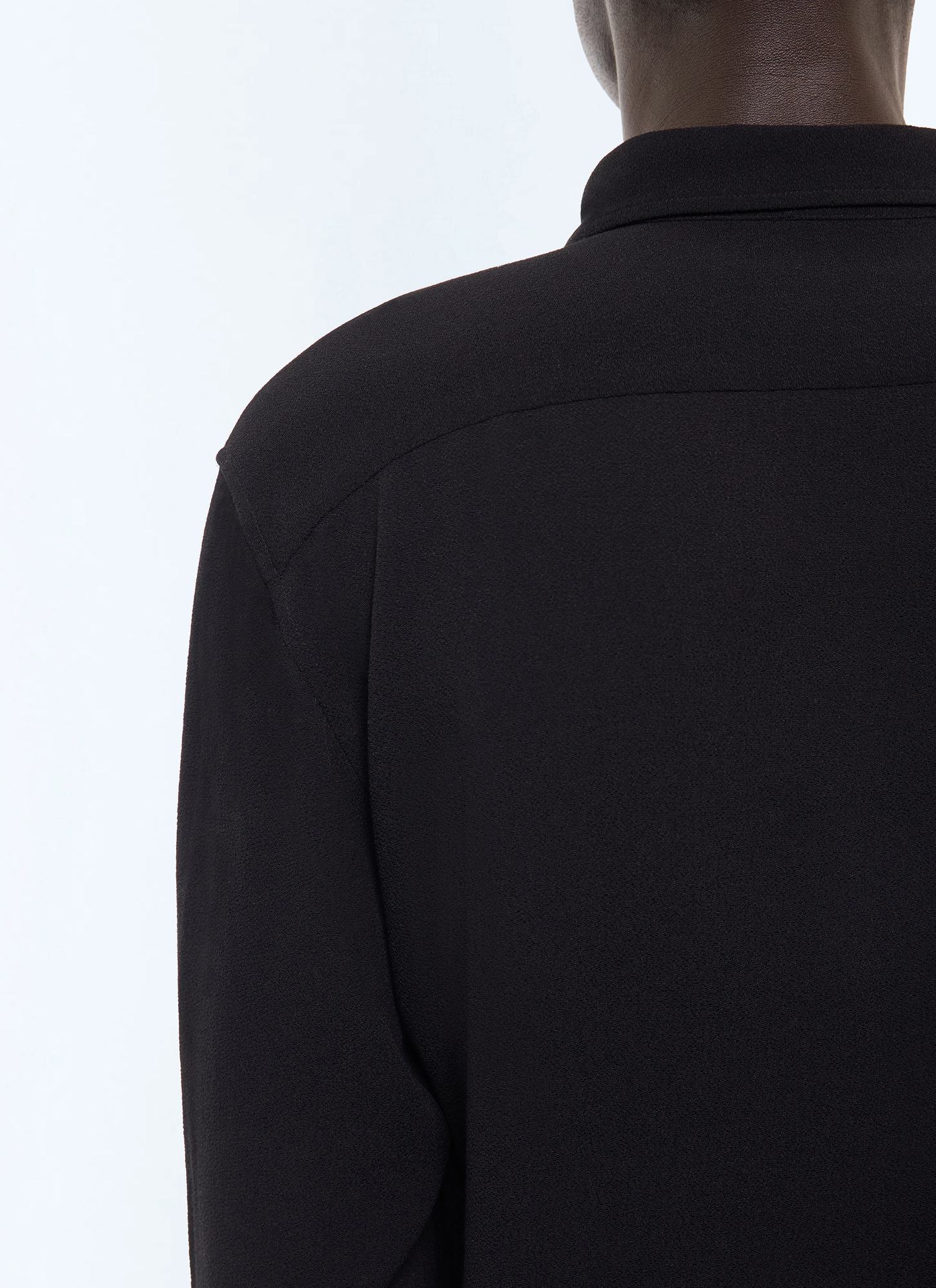 Men's black shirt Fursac - H3LOIR-LH06-B020