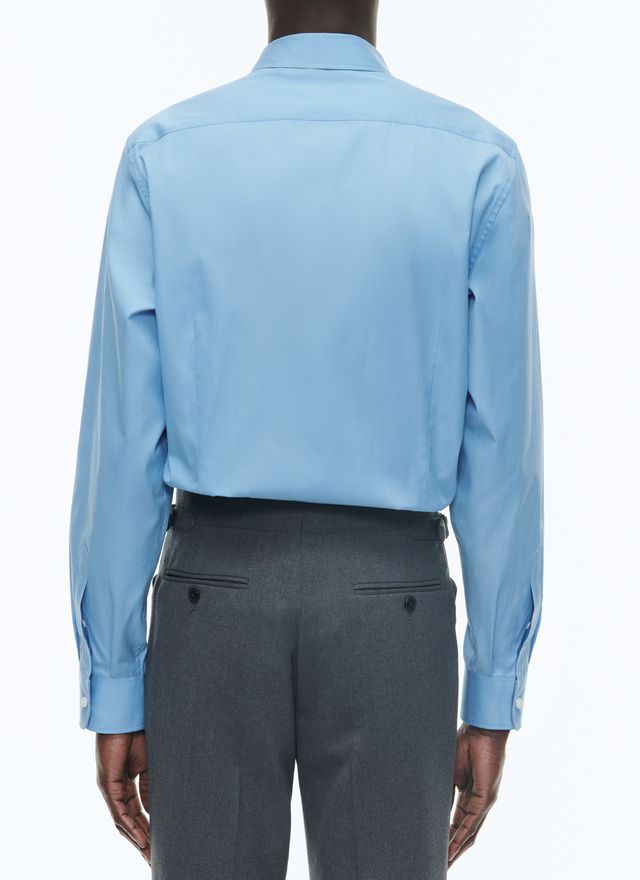 Men's blue shirt Fursac - H3ADAV-CH03-D004