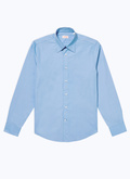 Cotton shirt with a swallow collar - H3ADAV-CH03-D004