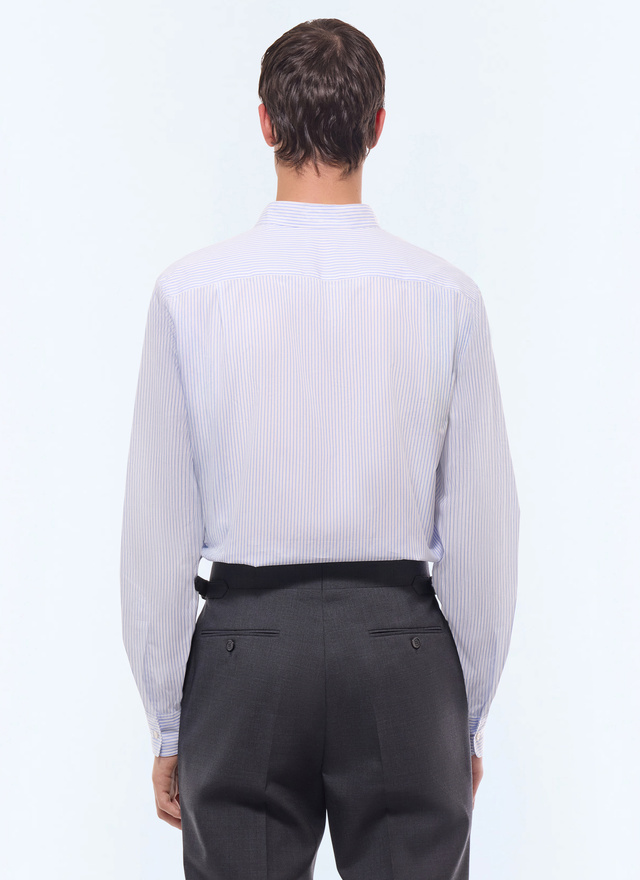 Men's certified cotton poplin shirt Fursac - H3TIKA-JH19-D039