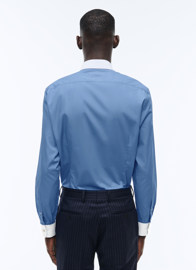 Men's blue shirt Fursac - H3ADAV-AH07-34