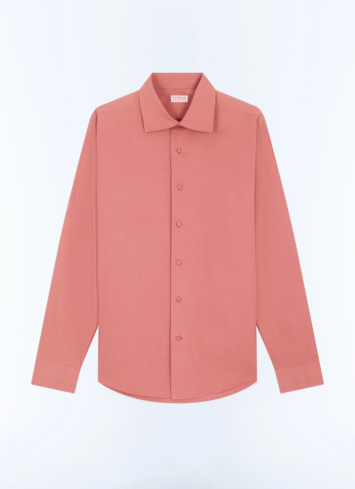 Men's pink main fabric: 100% cottonlining: none shirt Fursac - H3LORD-LH14-F012