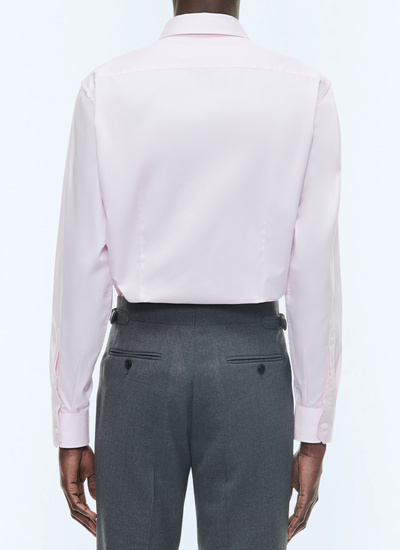 Men's pale pink shirt Fursac - H3AXAN-DH34-F002