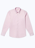 Cotton shirt with straight collar - H3AXAN-DH34-F002