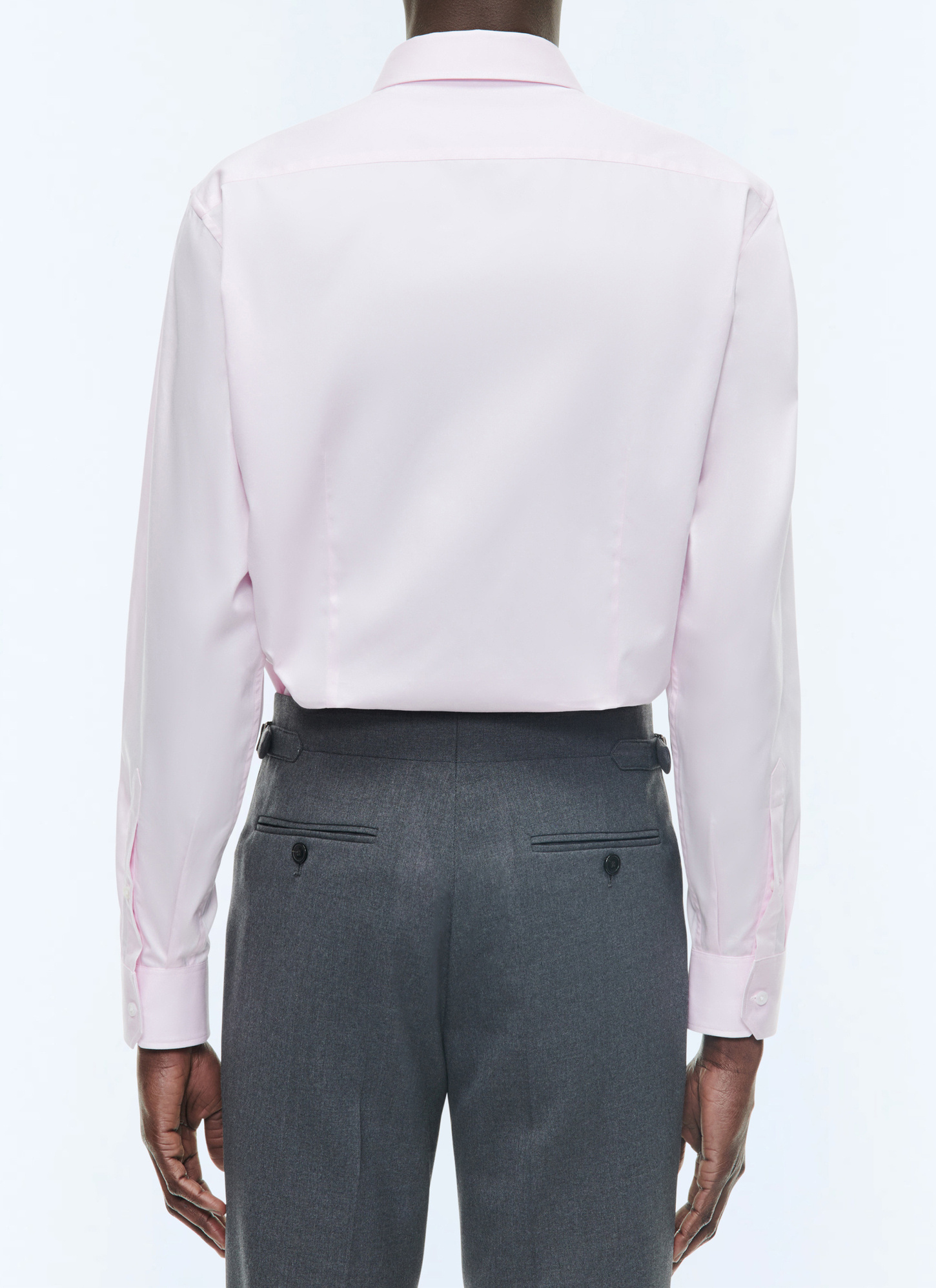 Men's pale pink shirt Fursac - H3AXAN-DH34-F002