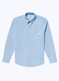 Sky blue cotton Oxford shirt - 22HH3ABIA-VH42/39