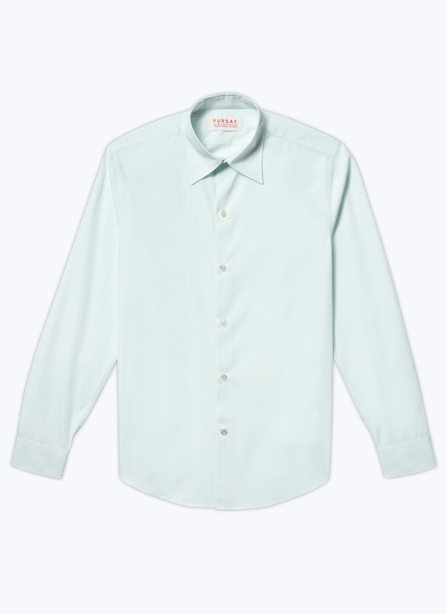 Men's sky blue shirt Fursac - H3ADAV-AH01-96