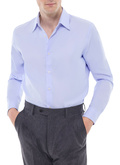 Shirt in micro-weaved cotton - H3AXAN-GH20-D038