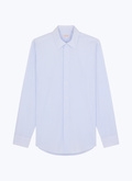 Striped point-collar shirt in cotton - H3AXAN-PH27-38