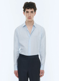 Organic cotton poplin shirt - H3AXAN-VH15-39