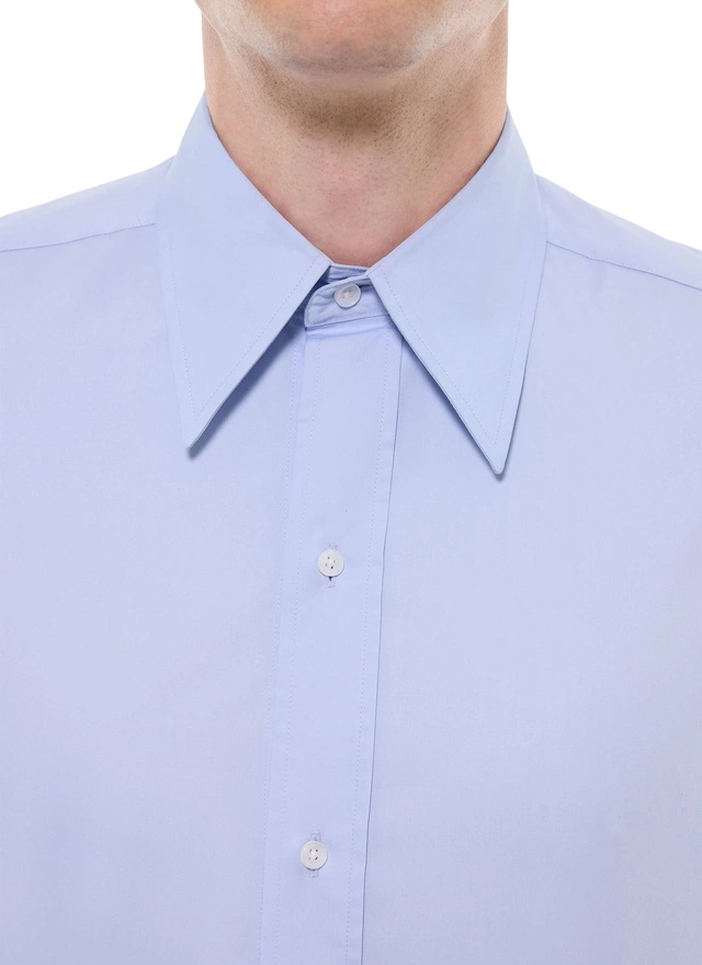 Men's cotton poplin shirt Fursac - H3FARO-GH04-D039
