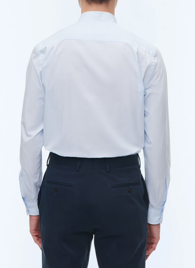 Men's organic cotton poplin shirt Fursac - H3TIKA-VH15-39