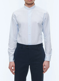 Organic cotton poplin shirt - H3TIKA-VH15-39