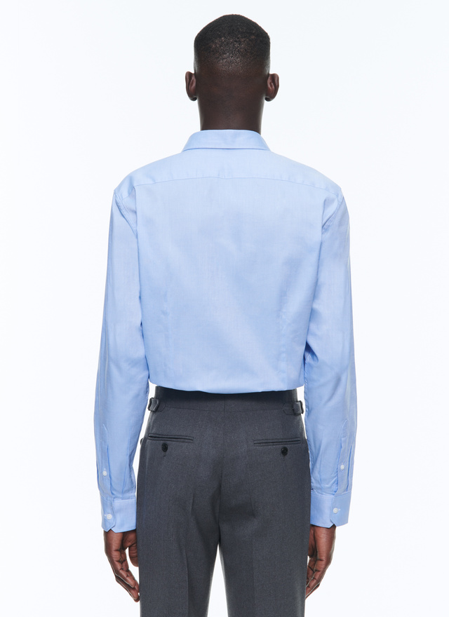 Men's cotton shirt Fursac - H3AXAN-AH78-38