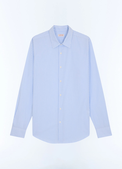 Men's blue, navy blue main fabric: 100% cottonlining: none shirt Fursac - H3LXAN-LH07-D039