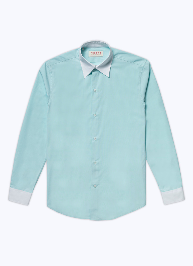 Men's cotton poplin shirt Fursac - H3ADAV-AH05-94