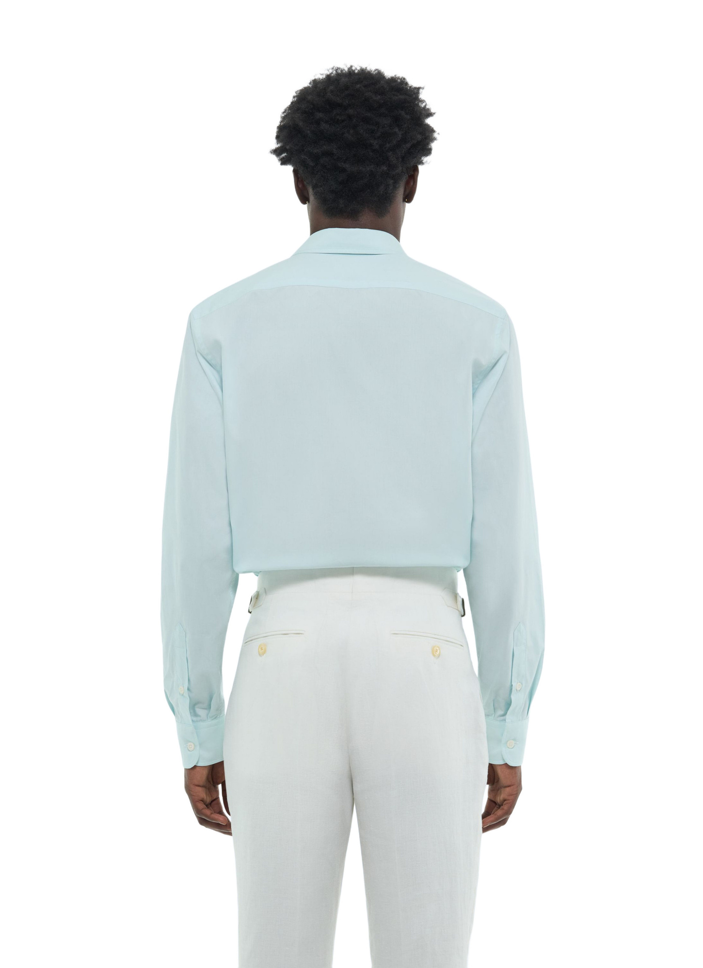 Men's water green shirt Fursac - H3ADAV-FH04-H004