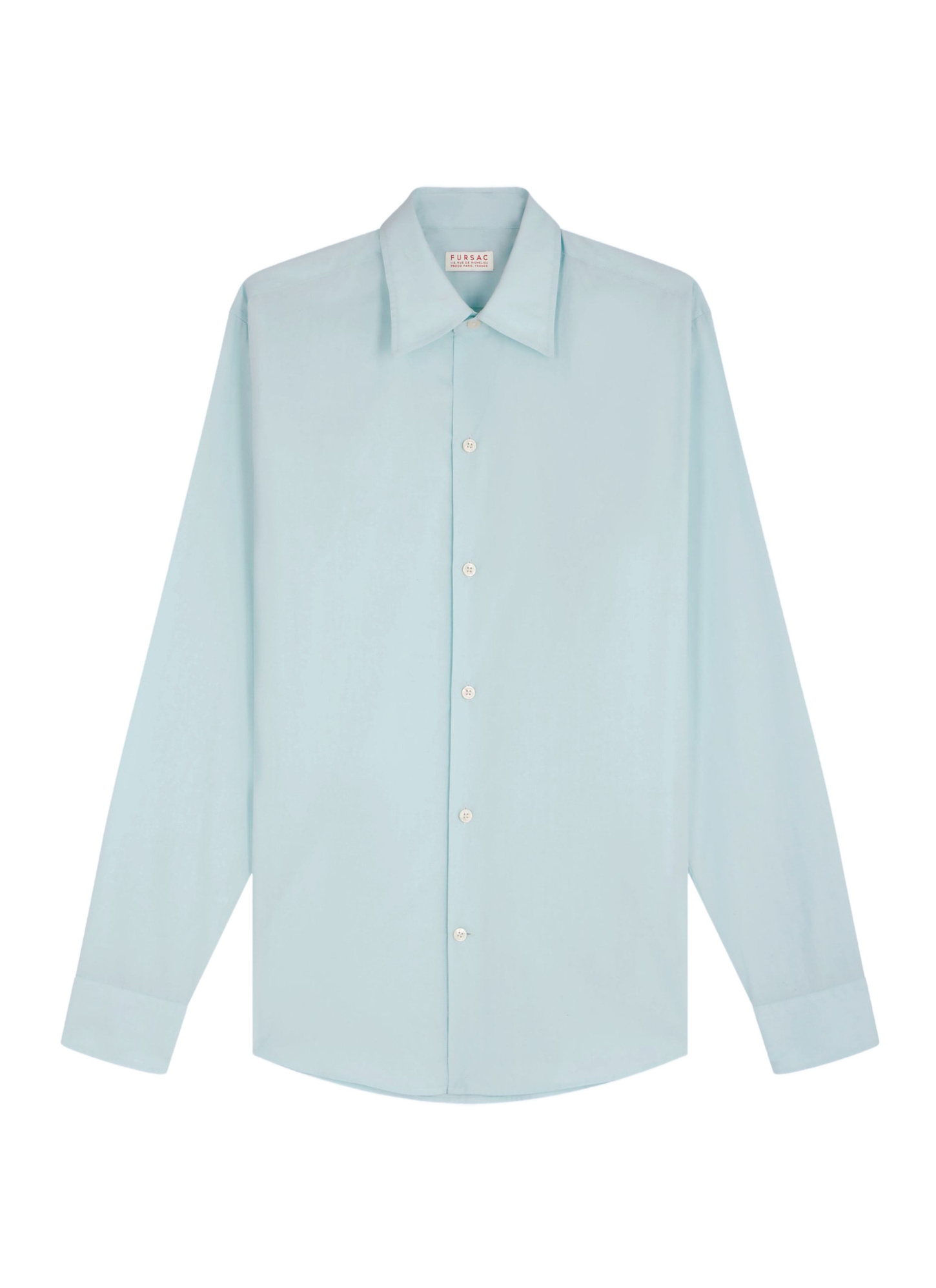 Men's cotton poplin shirt Fursac - H3ADAV-FH04-H004