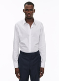Organic cotton poplin shirt - H3AXAN-TH62-01