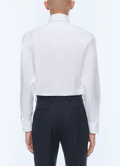 Men's cotton poplin shirt Fursac - H3CHIC-E005-01