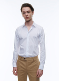 Organic cotton poplin shirt - H3OXAN-TH62-01