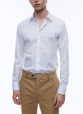Organic cotton poplin shirt - H3OXAN-TH62-01