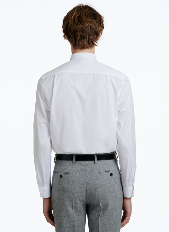 Men's organic cotton poplin shirt Fursac - H3TIKA-TH62-01