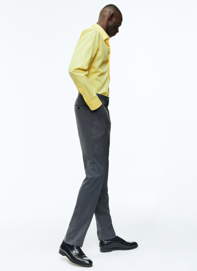 Men's yellow shirt Fursac - H3ADAV-DH17-E003