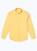 Cotton shirt with swallow collar - H3ADAV-DH17-E003