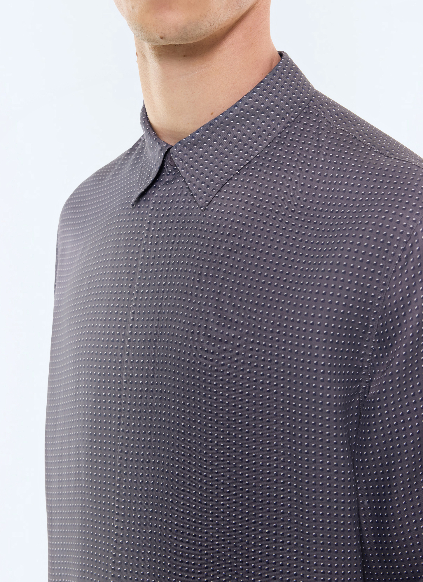 Men's shirt Fursac - H3LPAL-LH12-B021