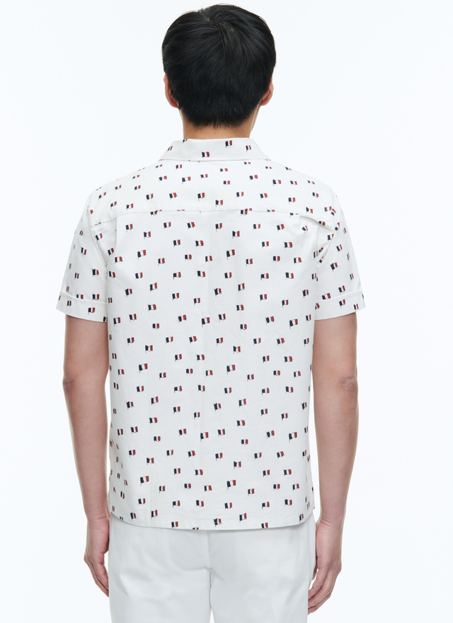 Men's cotton serge shirt Fursac - H3DUNY-DX10-A005