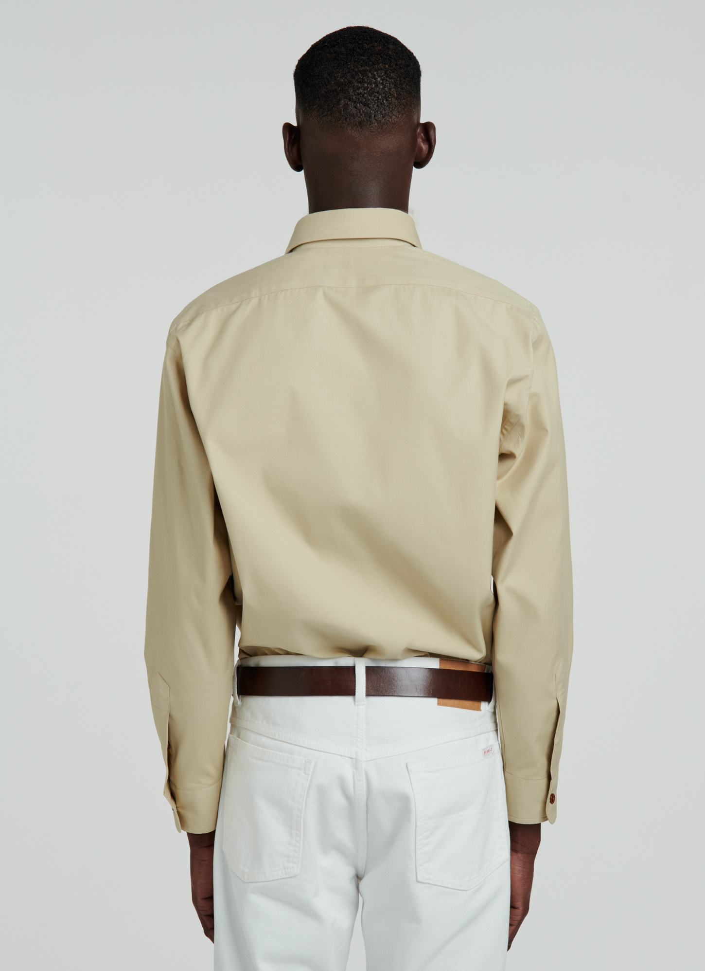 Men's cotton canvas shirt Fursac - H3VILI-VH08-08