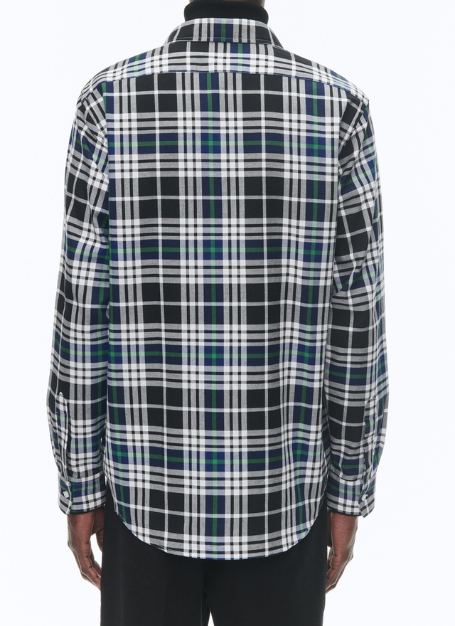 Men's brushed cotton shirt Fursac - H3CILI-CH41-B020