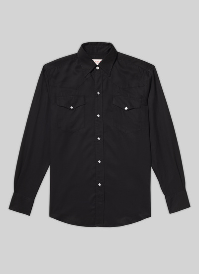 Men's black shirt Fursac - H3VICE-VH10-20