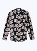 Viscose shirt with fancy print - H3ADOV-AH85-20