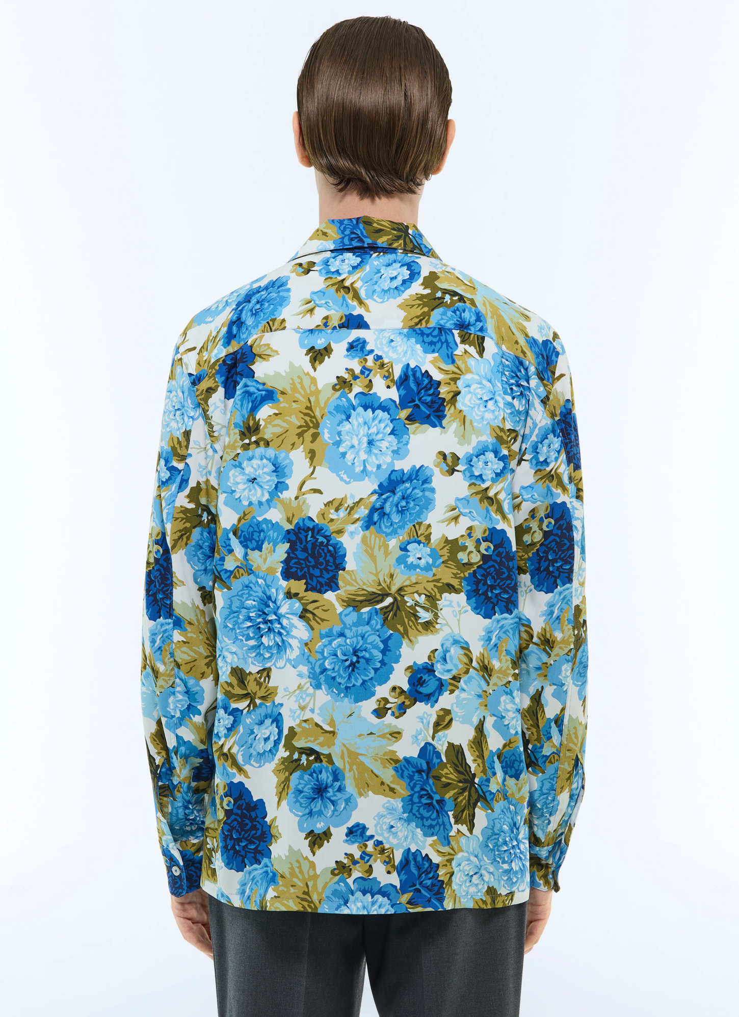 Men's certified viscose shirt Fursac - H3FURE-FH27-L002