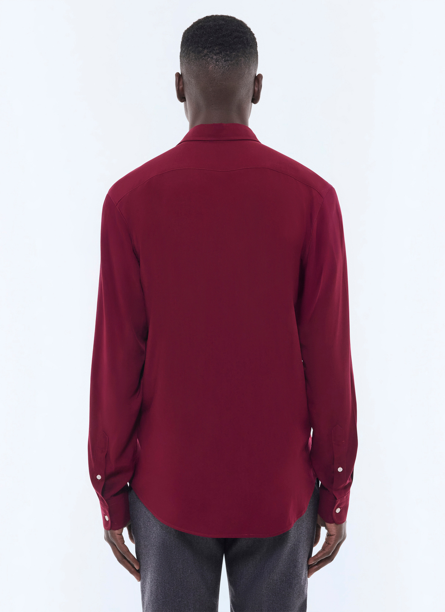 Men's ecovero viscose shirt Fursac - H3ADOV-EH36-C014