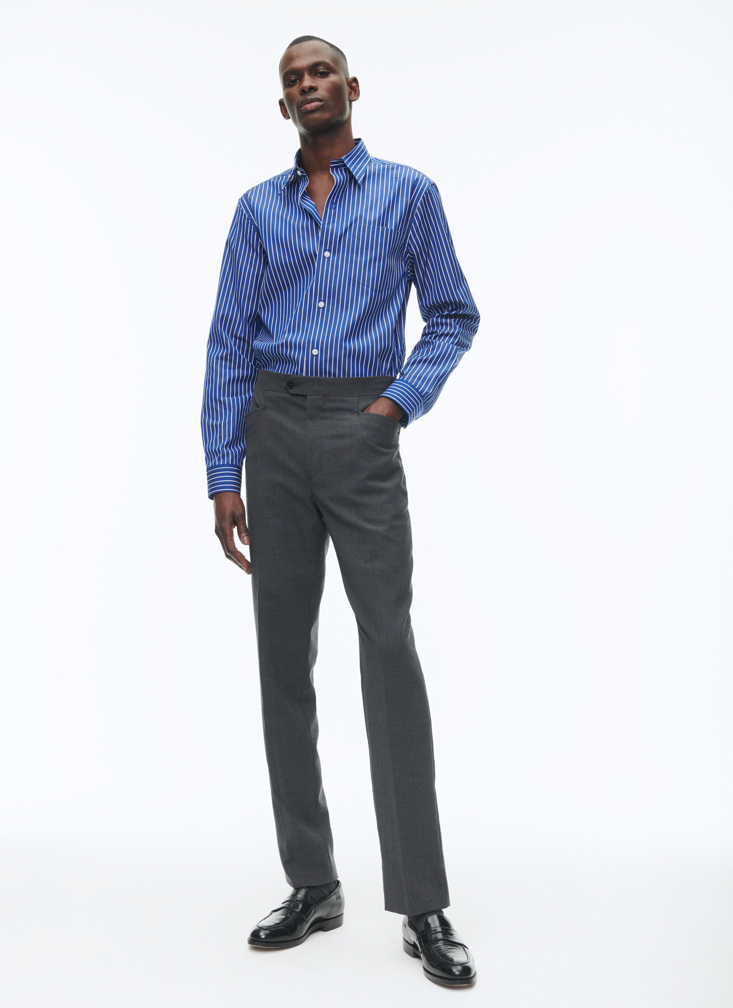 Men's shirt Fursac - H3VIBA-CH43-D022